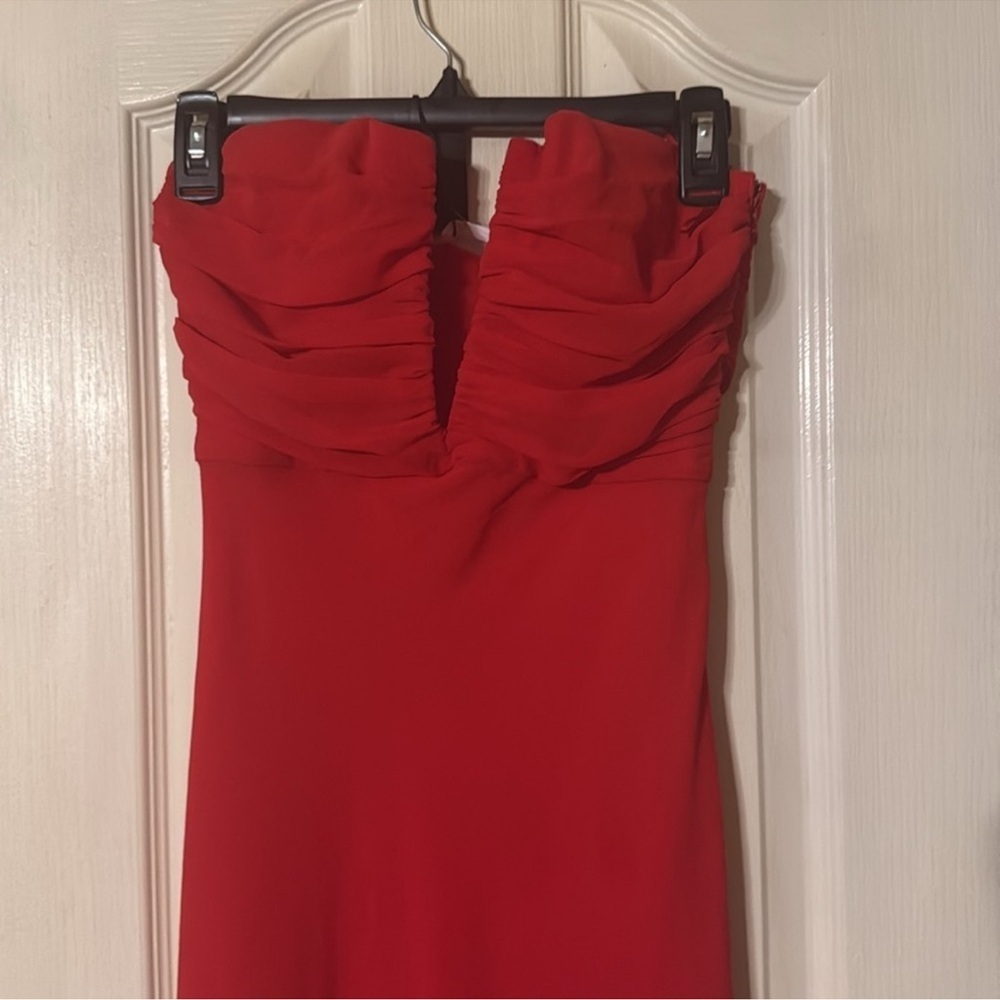 ZARA RUCHED STRAPLESS DRESS SIZE S NWT - Picture 7 of 13